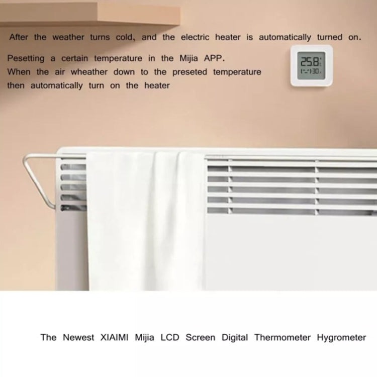 Termómetro e Higrómetro Bluetooth Original Xiaomi Mijia 2