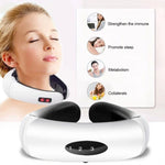 Massageador de Pescoço Elétrico com Pulso e Choque Inteligente para Corpo, Alimentado a Pilhas (Pilhas Não Incluídas), Alimentação por Pilhas Velhas