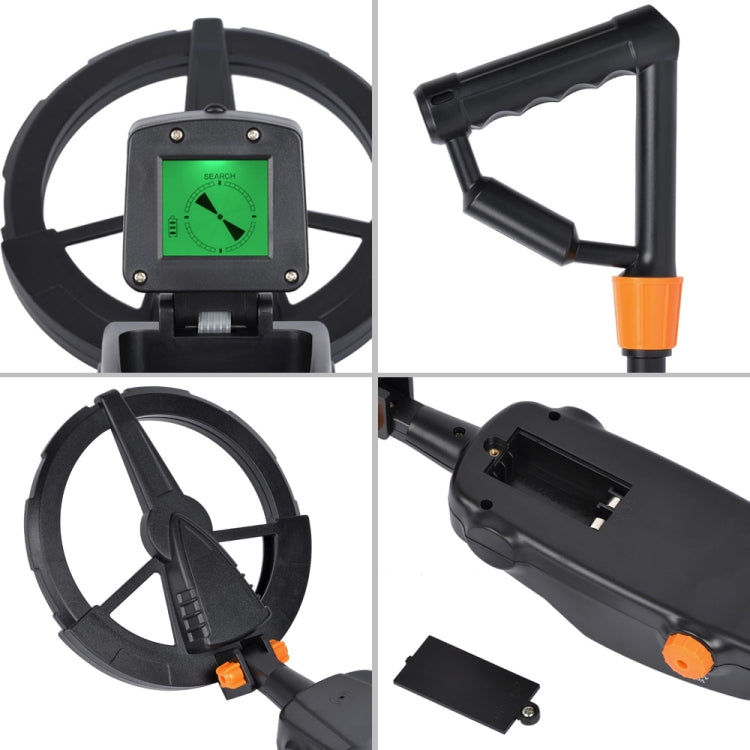 Detector de Metais Subterrâneo MD1008A Brinquedo para Crianças com Ecrã LCD, Alcance de Medição: 10cm, MD1008A