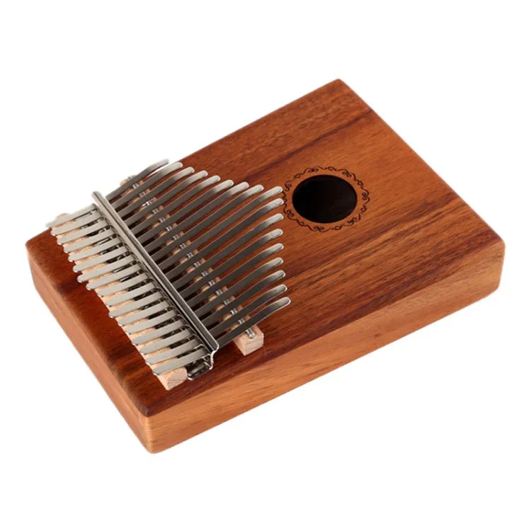 Kalimba de Polegar de Madeira de Acácia com 17 Tons, Kalimba de Madeira de Acácia