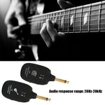 Transmissor e Recetor Sem Fios para Guitarra A8 Sistema de Ligação Sem Fios para Guitarra Eléctrica, Transmissor Sem Fios para Guitarra