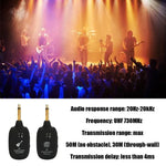 Transmissor e Recetor Sem Fios para Guitarra A8 Sistema de Ligação Sem Fios para Guitarra Eléctrica, Transmissor Sem Fios para Guitarra