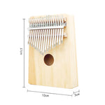 Kalimba de 17 Tons Piano de Polegar Kalimba Piano de Dedo para Crianças DIY, Piano de Polegar Kalimba