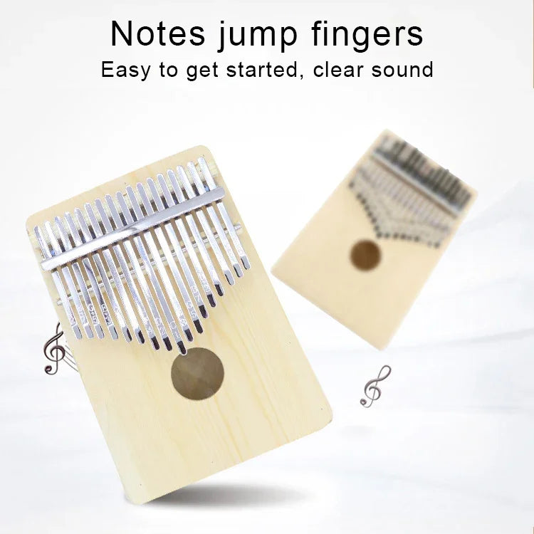 Kalimba de 17 Tons Piano de Polegar Kalimba Piano de Dedo para Crianças DIY, Piano de Polegar Kalimba