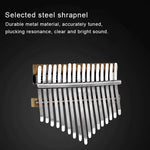 Kalimba de 17 Tons Piano de Polegar Kalimba Piano de Dedo para Crianças DIY, Piano de Polegar Kalimba