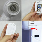 WaxVac Limpa Ouvidos Elétrico Suave e Eficaz para Adultos e Crianças, Dispositivo de Limpeza de Ouvidos, Ferramentas de Cuidados Auriculares 1