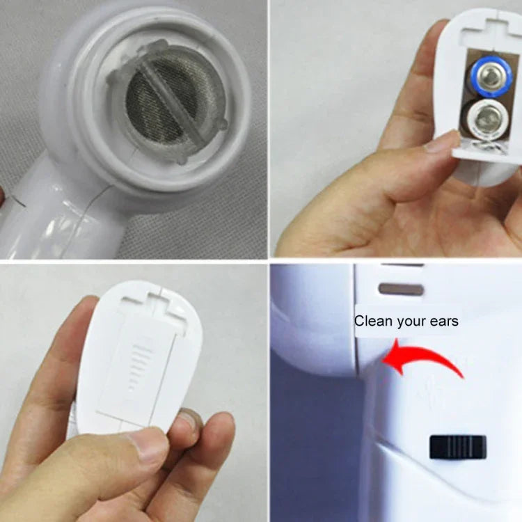 WaxVac Limpa Ouvidos Elétrico Suave e Eficaz para Adultos e Crianças, Dispositivo de Limpeza de Ouvidos, Ferramentas de Cuidados Auriculares 1