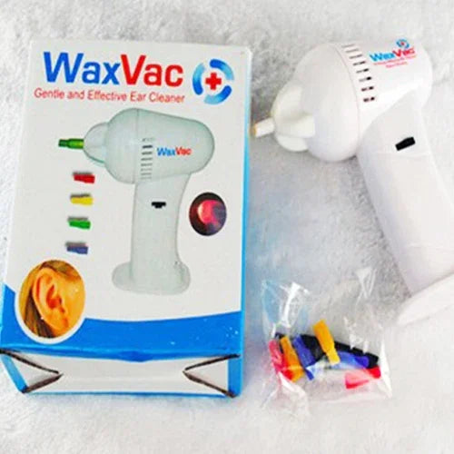 WaxVac Limpa Ouvidos Elétrico Suave e Eficaz para Adultos e Crianças, Dispositivo de Limpeza de Ouvidos, Ferramentas de Cuidados Auriculares 1