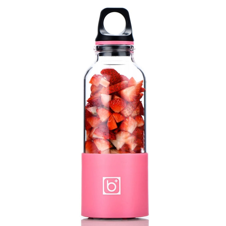Bingo Copo liquidificador elétrico portátil mini USB recarregável de 500ml, 22000 rotações por minuto, cabeça de lâmina dupla rosa, cabeça de lâmina dupla verde, cabeça de lâmina dupla azul, cabeça de lâmina dupla roxa, cabeça de lâmina dupla vermelha
