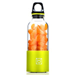 Bingo Copo liquidificador elétrico portátil mini USB recarregável de 500ml, 22000 rotações por minuto, cabeça de lâmina dupla rosa, cabeça de lâmina dupla verde, cabeça de lâmina dupla azul, cabeça de lâmina dupla roxa, cabeça de lâmina dupla vermelha