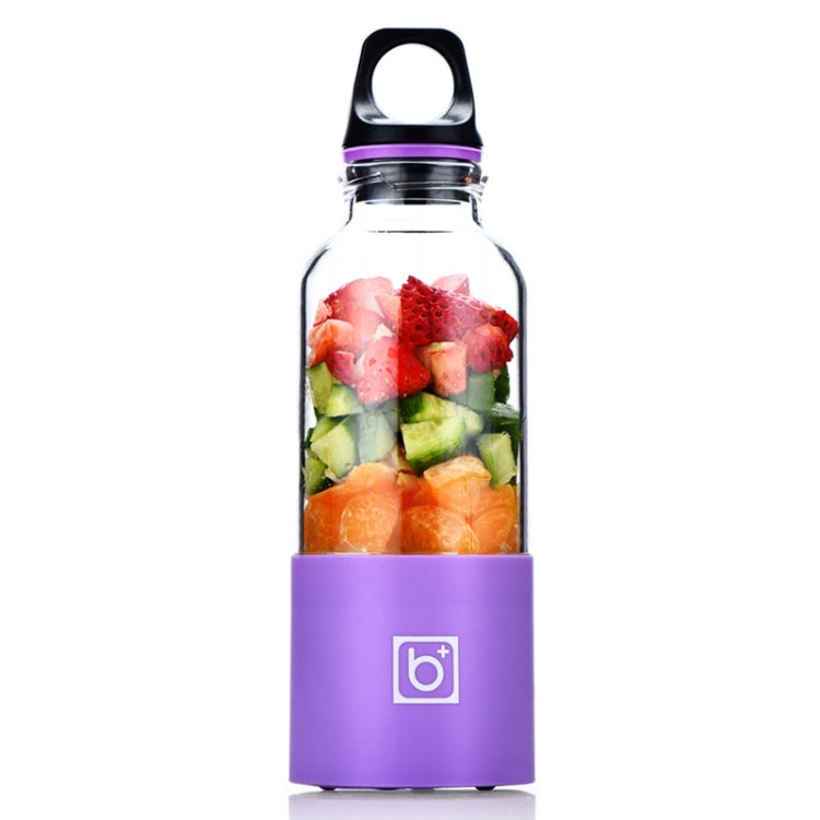 Bingo Copo liquidificador elétrico portátil mini USB recarregável de 500ml, 22000 rotações por minuto, cabeça de lâmina dupla rosa, cabeça de lâmina dupla verde, cabeça de lâmina dupla azul, cabeça de lâmina dupla roxa, cabeça de lâmina dupla vermelha