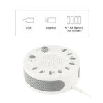 Máquina de Ruído Branco Dispositivo de Ajuda ao Sono Melhora o Sono com Nove Músicas Temporizadas, UNM-GH-006