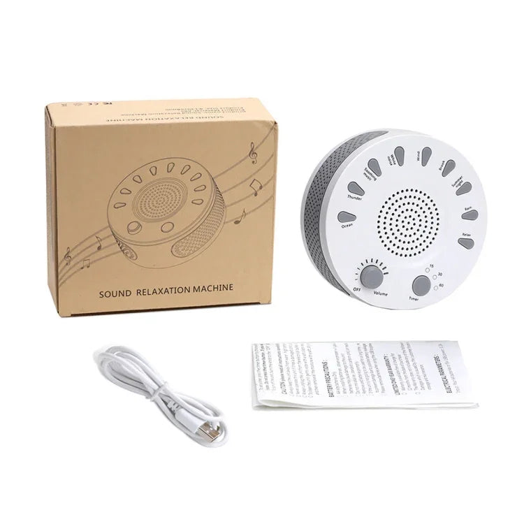 Máquina de Ruído Branco Dispositivo de Ajuda ao Sono Melhora o Sono com Nove Músicas Temporizadas, UNM-GH-006