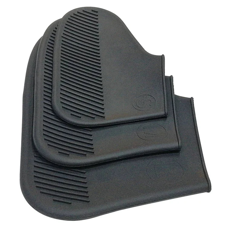 Capa de Sapatos de Silicone Impermeável Antiderrapante para Botas de Chuva Outdoor, Tamanho: L (40-45), Tamanho: L