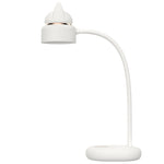 Candeeiro de mesa LED com design de fonte dupla em forma de gato, suporte para controlo de 3 níveis de brilho
