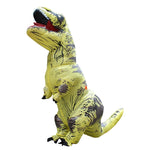 Fato Insuflável de Dinossauro para Adultos Fato de Dragão Insuflável para Halloween Fato de Carnaval para Festa para Mulheres e Homens