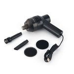 Kit de Limpeza Portátil HK-6019A com Sucção Potente USB 3.5W, Escova para Teclado de Computador, Bocal Coletor de Pó, Aspirador Manual para Limpeza de Portátil / Animais de Estimação, Cabo USB de 1,8 m, DC 5V (Preto)