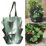 CMD-3 3 Gallon Hanging Strawberry PE Planting Bag Horticultural Flower Planting Bag