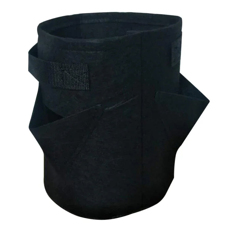 Saco de Plantação de Morangos em Feltro Não Tecido com 6 Bolsos 26L / 7 Galões, Tamanho: 30X35cm