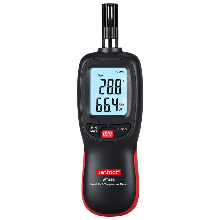 Medidor Digital de Humidade e Temperatura Bluetooth Wintact WT83B, WT83B
