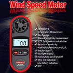 Termómetro Eletrónico Digital Anemómetro Wintact WT816A, WT816A