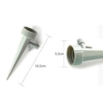 FR-258 40pcs Setas de Irrigação Micro Spray Curvas Transparentes Capilares 4/7mm para Jardinagem, 12 PCS