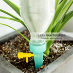 FR-258 40pcs Setas de Irrigação Micro Spray Curvas Transparentes Capilares 4/7mm para Jardinagem, 12 PCS