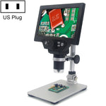 Microscópio Digital Eletrónico Portátil de Secretária com Ecrã LCD de 7 polegadas G1200 1200X, Ficha AU, Bateria de Lítio Ficha AU, Bateria de Lítio Ficha EU, Bateria de Lítio Ficha UK, Bateria de Lítio Ficha US