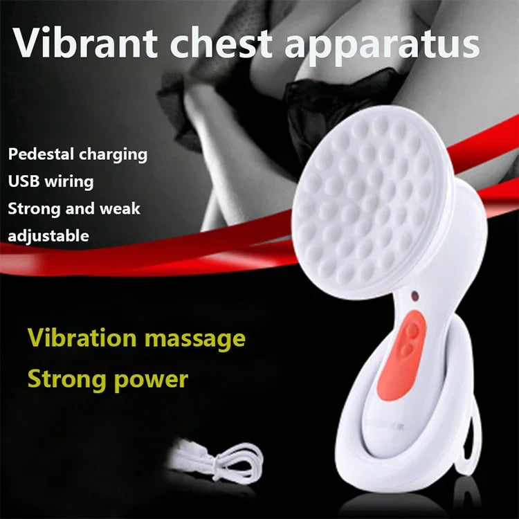 Instrumento de Massagem Elétrico de Peito Portátil à Prova de Água USB CNaier AE-906