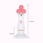 Limpeza Facial Elétrica de Silicone CNaier AE-878 com Carregamento USB, AE-878(Rosa), AE-878(Azul)