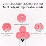 Limpeza Facial Elétrica de Silicone CNaier AE-878 com Carregamento USB, AE-878(Rosa), AE-878(Azul)