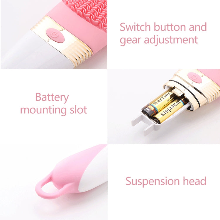 Escova Eléctrica de Massagem Corporal de Silicone à Prova de Água para Casa CNaier AE-8381