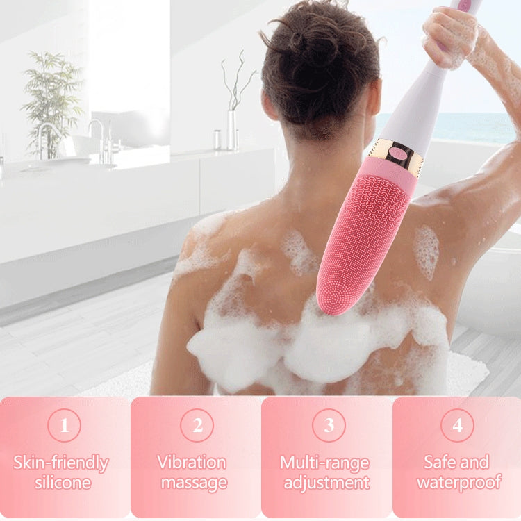 Escova Eléctrica de Massagem Corporal de Silicone à Prova de Água para Casa CNaier AE-8381