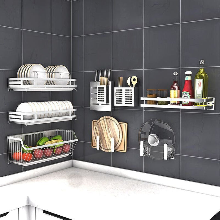 Suporte de Facas de Parede para Cozinha em Aço Inoxidável 304, Suporte para Facas