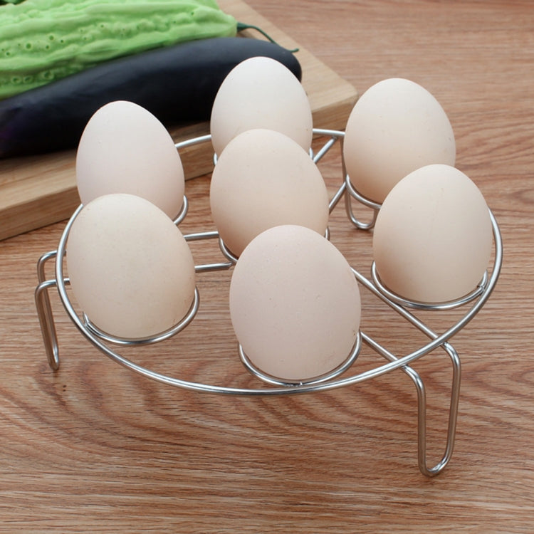 Cesto para Vapor com Suporte para Ovos e Legumes para Panela de Pressão Instantânea, Diâmetro: 17,5cm, Altura: 4,5cm