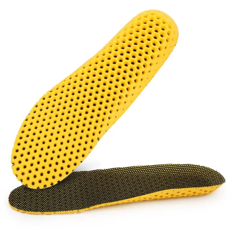 1 Par de Palmilhas Esportivas com Absorção de Impactos, Respirável, Macia e Espessa para Absorção de Suor para Homem / Mulher, Tamanho: L(41-46)