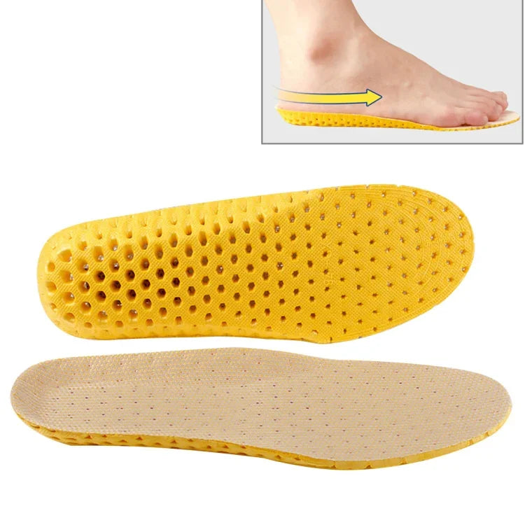 1 Par de Palmilhas Esportivas com Absorção de Impactos, Respirável, Macia e Espessa para Absorção de Suor para Homem / Mulher, Tamanho: L(41-46)