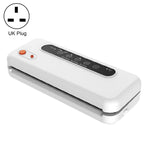Máquina Seladora de Embalagem a Vácuo para Alimentos Doméstica e Comercial, Plugue UK, Alimentação Plugue UK (Preto), Alimentação Plugue UK (Branco)