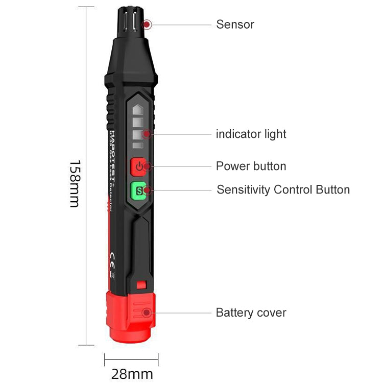Detector de Gás Combustível HABOTEST HT59, HABOTEST HT59