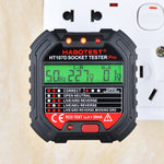 Testador de Tomada com Ecrã Digital Multifuncional HABOTEST HT107D, HT107D (Plugue US), HT107D (Plugue UK), HT107D (Plugue EU)