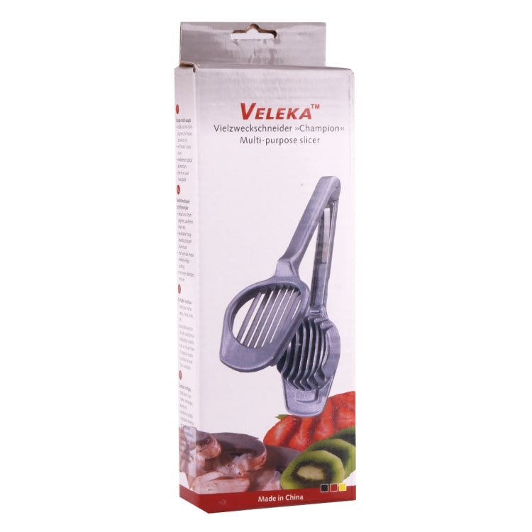 Ferramenta Multifuncional Portátil para Cozinha, Cortador e Fatiador em Aço Inoxidável para Alimentos, Frutas, Legumes, Ovos, Cogumelos, Kiwi, Tomate, Limão, Morango, Fatiador de Ovos 3