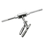 Conjunto de 20 Peças de Machos e Matrizes de Múltiplas Especificações, Chave de Catraca para Roscar Métrica Manual, 20 Peças