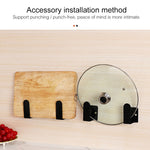 Stainless Steel Wall-mounted Kitchen Rack Hanging Bowl Holder, Bowl Holder