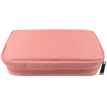 Bolsa de Armazenamento de Viagem Simples e Multifuncional para Dispositivos Digitais, para Telemóveis, Power Bank, Pen Drive, Auriculares, Cabos de Dados, etc., Pequeno: 16*11*5cm, Preto, Rosa, Cinzento, DY01 16x11x5cm