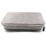 Bolsa de Armazenamento de Viagem Simples e Multifuncional para Dispositivos Digitais, para Telemóveis, Power Bank, Pen Drive, Auriculares, Cabos de Dados, etc., Pequeno: 16*11*5cm, Preto, Rosa, Cinzento, DY01 16x11x5cm