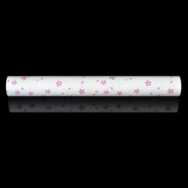 Papel de Parede Adesivo Decorativo Criativo 3D Pedra Tijolo Flor de Cerejeira em Pó para Quarto e Sala, Resistente à Água, Rolo de Papel de Parede, Tamanho: 45 x 1000cm, Flor de Cerejeira em Pó