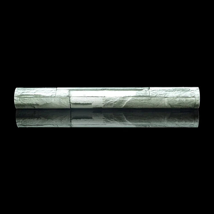 Papel de Parede Adesivo Decorativo Criativo 3D Pedra Tijolo Verde para Quarto e Sala, Resistente à Água, Rolo de Papel de Parede, Tamanho: 45 x 1000cm, Tijolo Verde