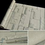 Papel de parede autocolante decorativo criativo 3D de pedra Qingyun para quarto e sala, papel de parede impermeável em rolo, tamanho: 45 x 1000cm, Pedra Qingyun