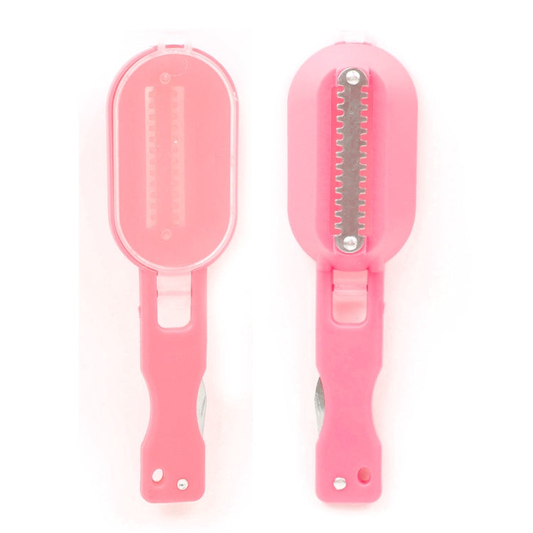 2 Unidades Raspador de Peixe Essencial de Cozinha Faca para Escamar Peixe com Tampa, 20x5,2cm Rosa, 20x5,2cm Verde, 20x5,2cm Azul