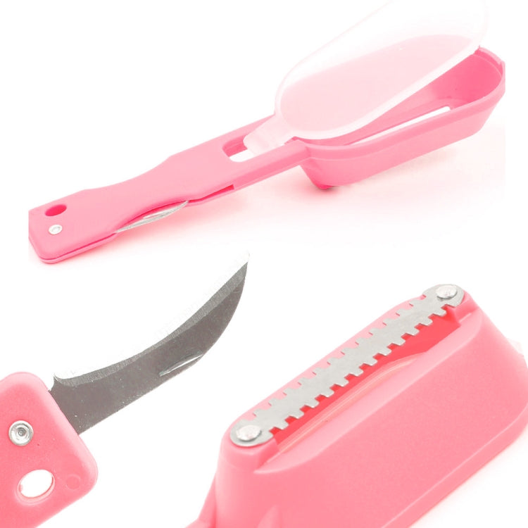 2 Unidades Raspador de Peixe Essencial de Cozinha Faca para Escamar Peixe com Tampa, 20x5,2cm Rosa, 20x5,2cm Verde, 20x5,2cm Azul